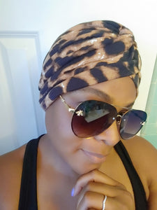 Leopard Turban