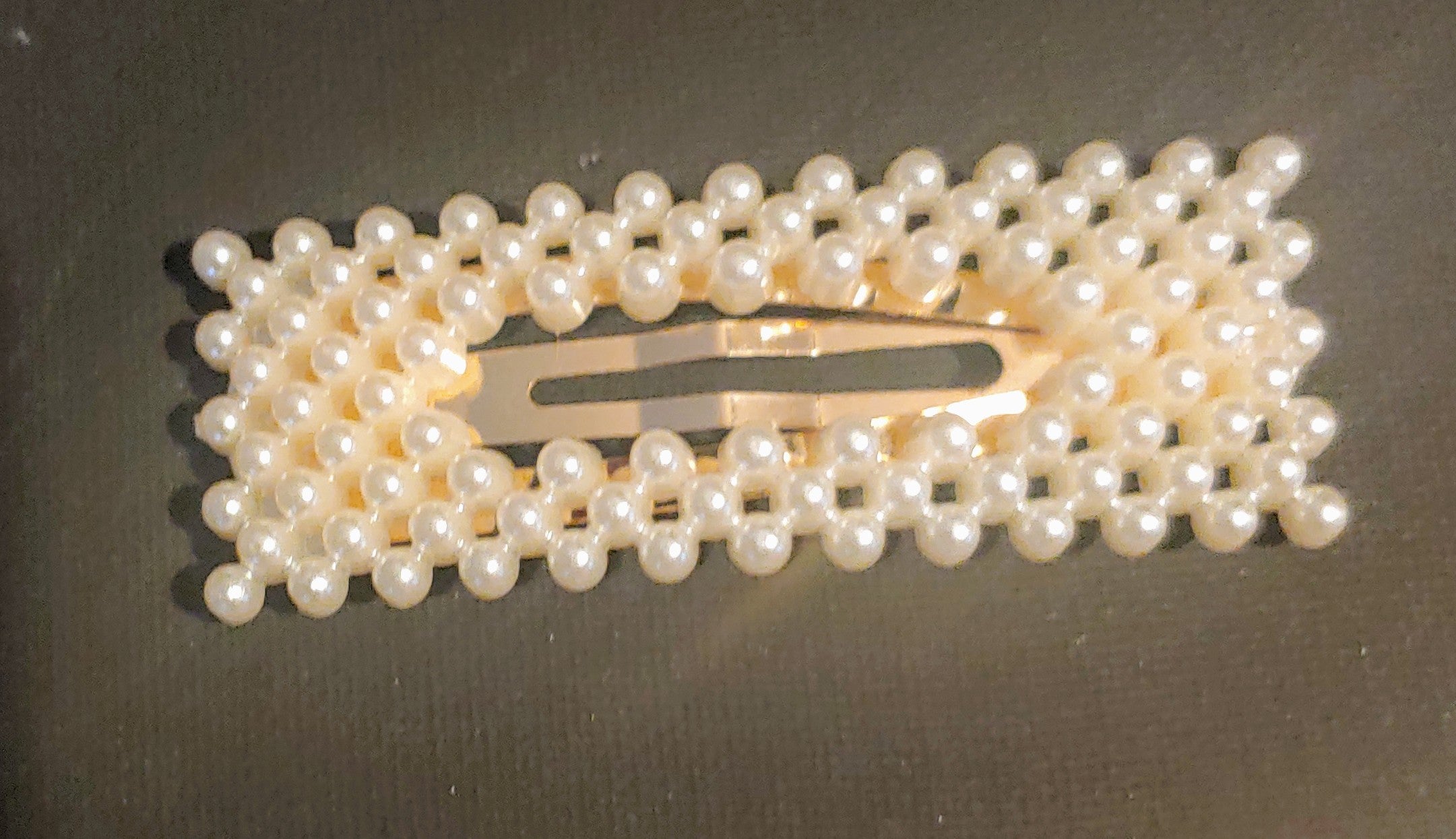 Classy Pearl Hair Clips