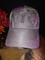 Load image into Gallery viewer, NYC &quot;BLING &amp; Sparkle&quot; Hat/Cap
