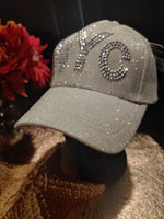 Load image into Gallery viewer, NYC &quot;BLING &amp; Sparkle&quot; Hat/Cap
