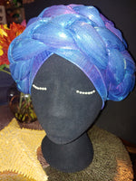 Load image into Gallery viewer, Metallic Headwrap Turbans
