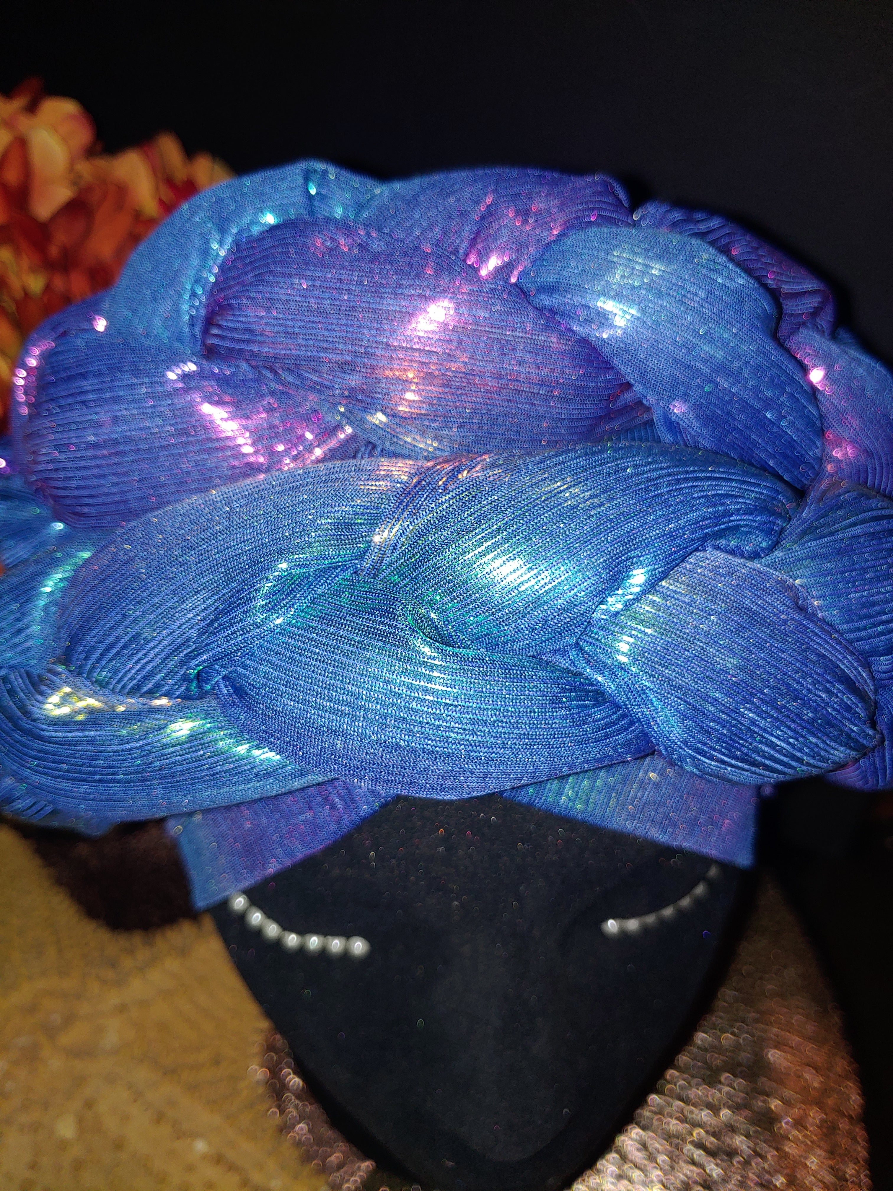 Metallic Headwrap Turbans