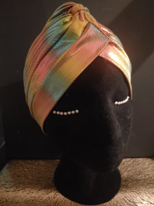 Turban- Metallic- Dressy - Classy