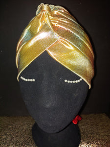 Turban- Metallic- Dressy - Classy