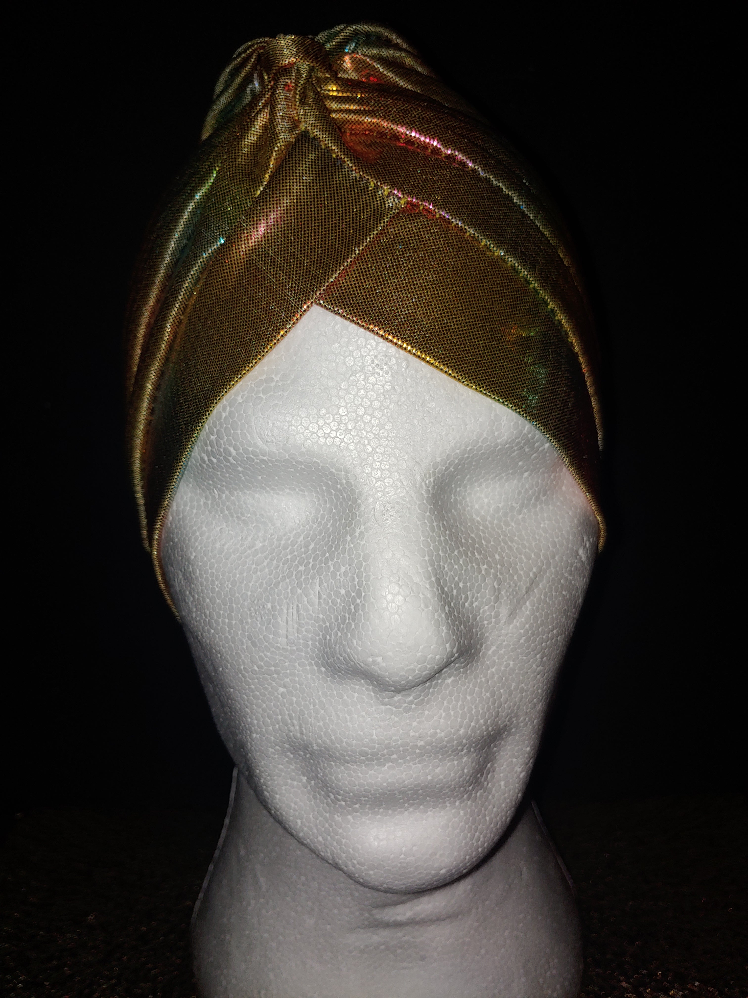 Turban- Metallic- Dressy - Classy