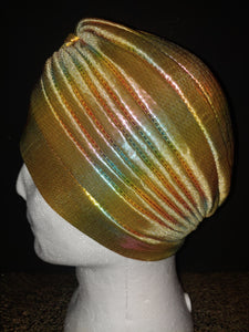 Turban- Metallic- Dressy - Classy