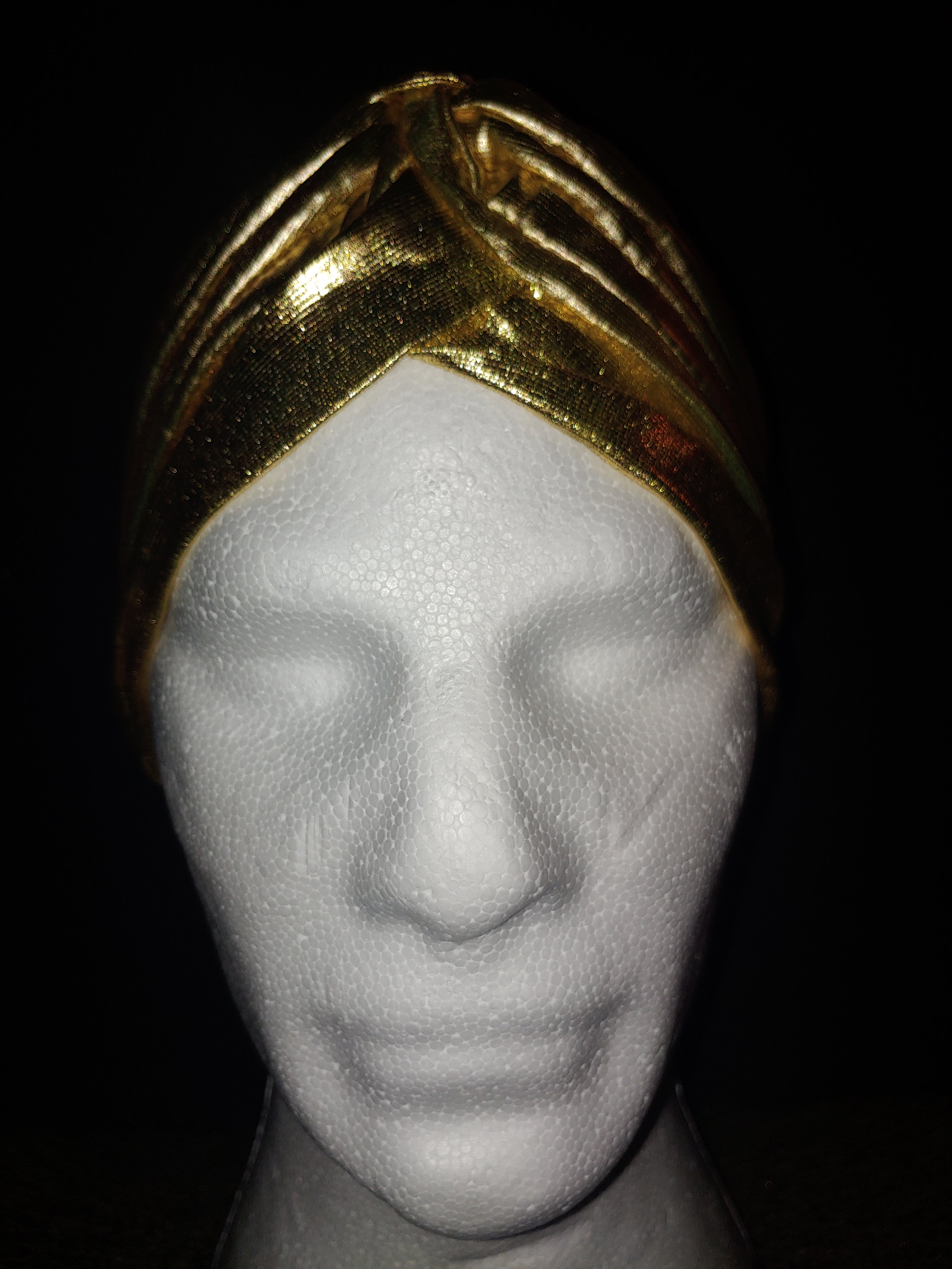 Turban- Metallic- Dressy - Classy