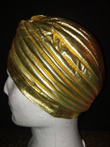 Turban- Metallic- Dressy - Classy