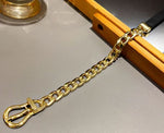 Load image into Gallery viewer, Chain Buckle Choker/Bracelet - GOLDTONE
