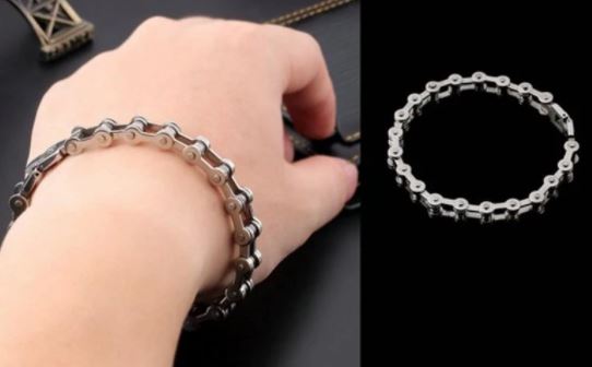 Bicycle Chain Bracelet