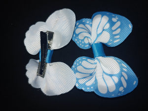 Butterfly Hair Bows Clips