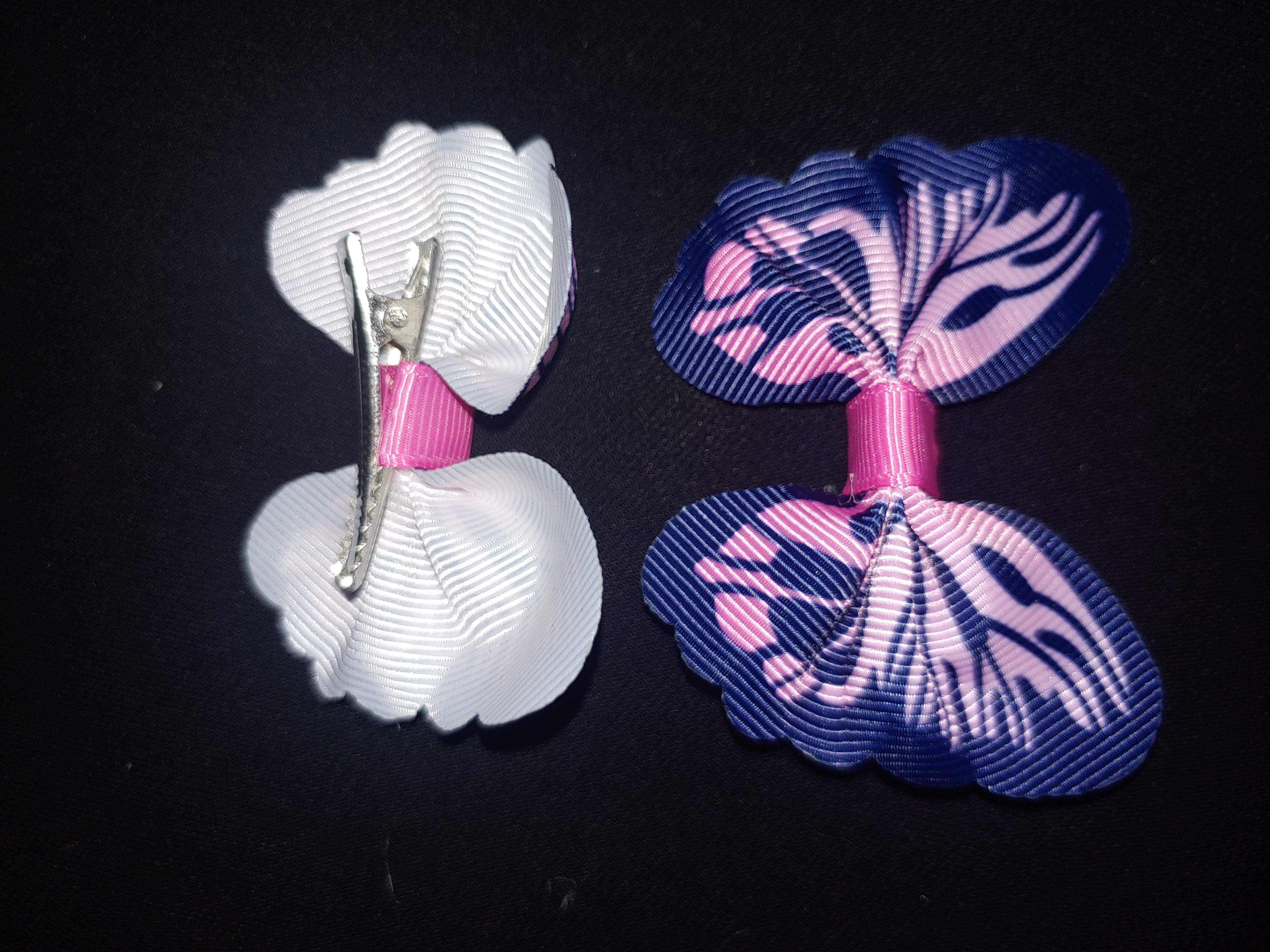 Butterfly Hair Bows Clips