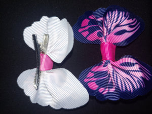 Butterfly Hair Bows Clips