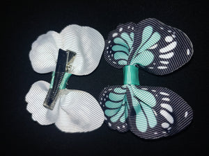 Butterfly Hair Bows Clips