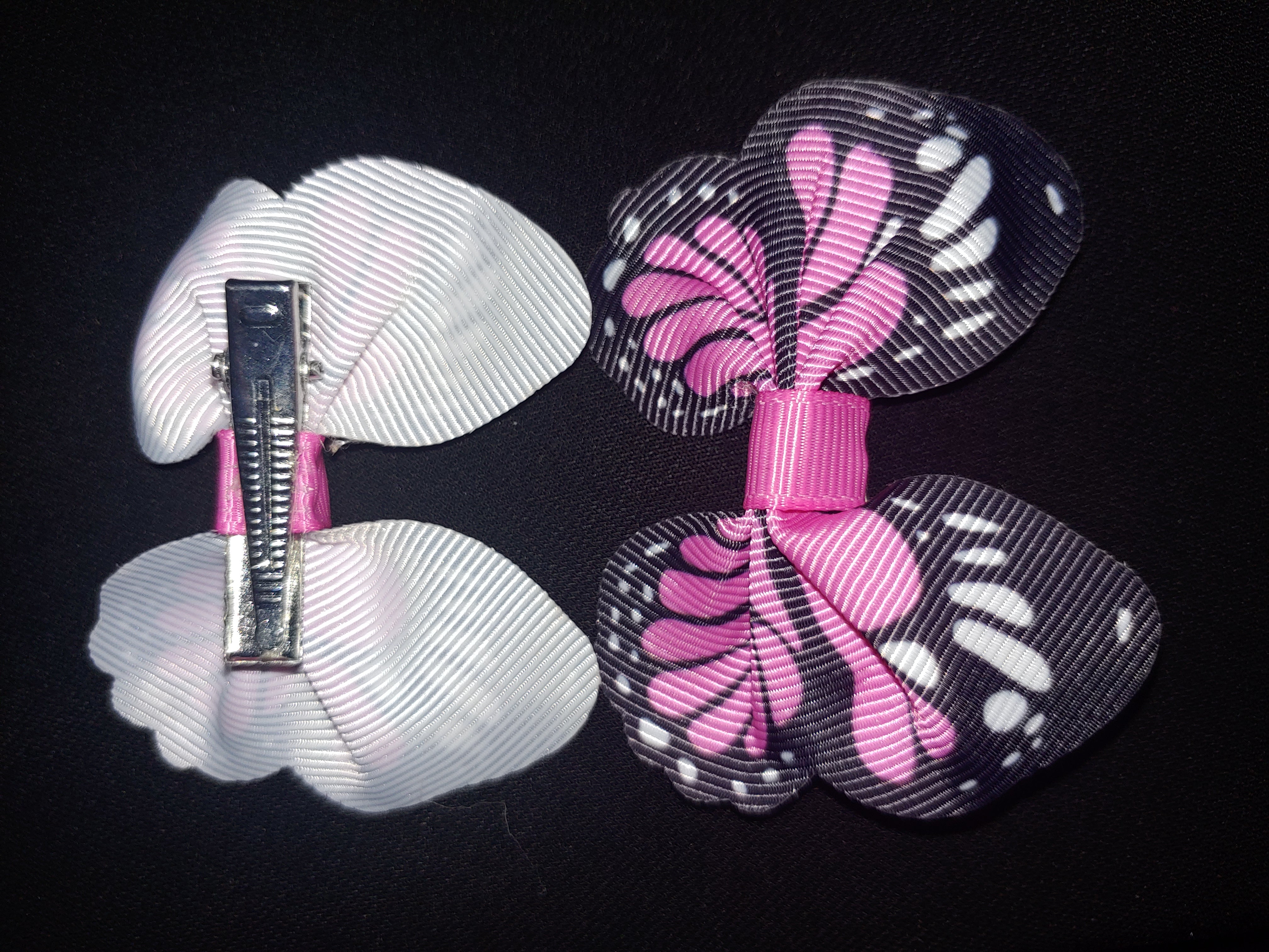 Butterfly Hair Bows Clips