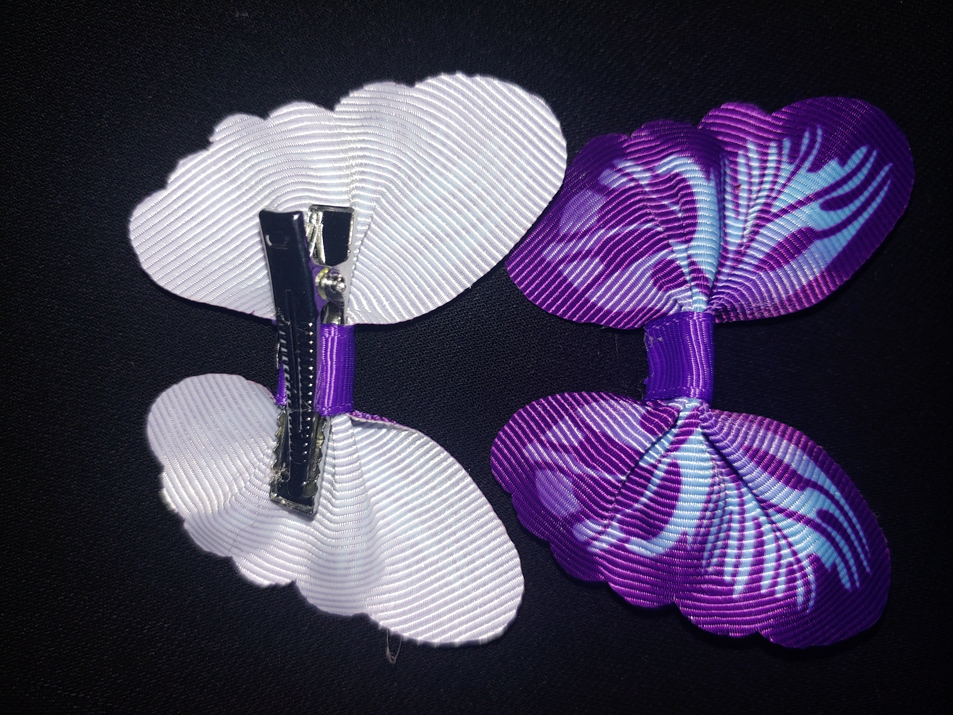 Butterfly Hair Bows Clips