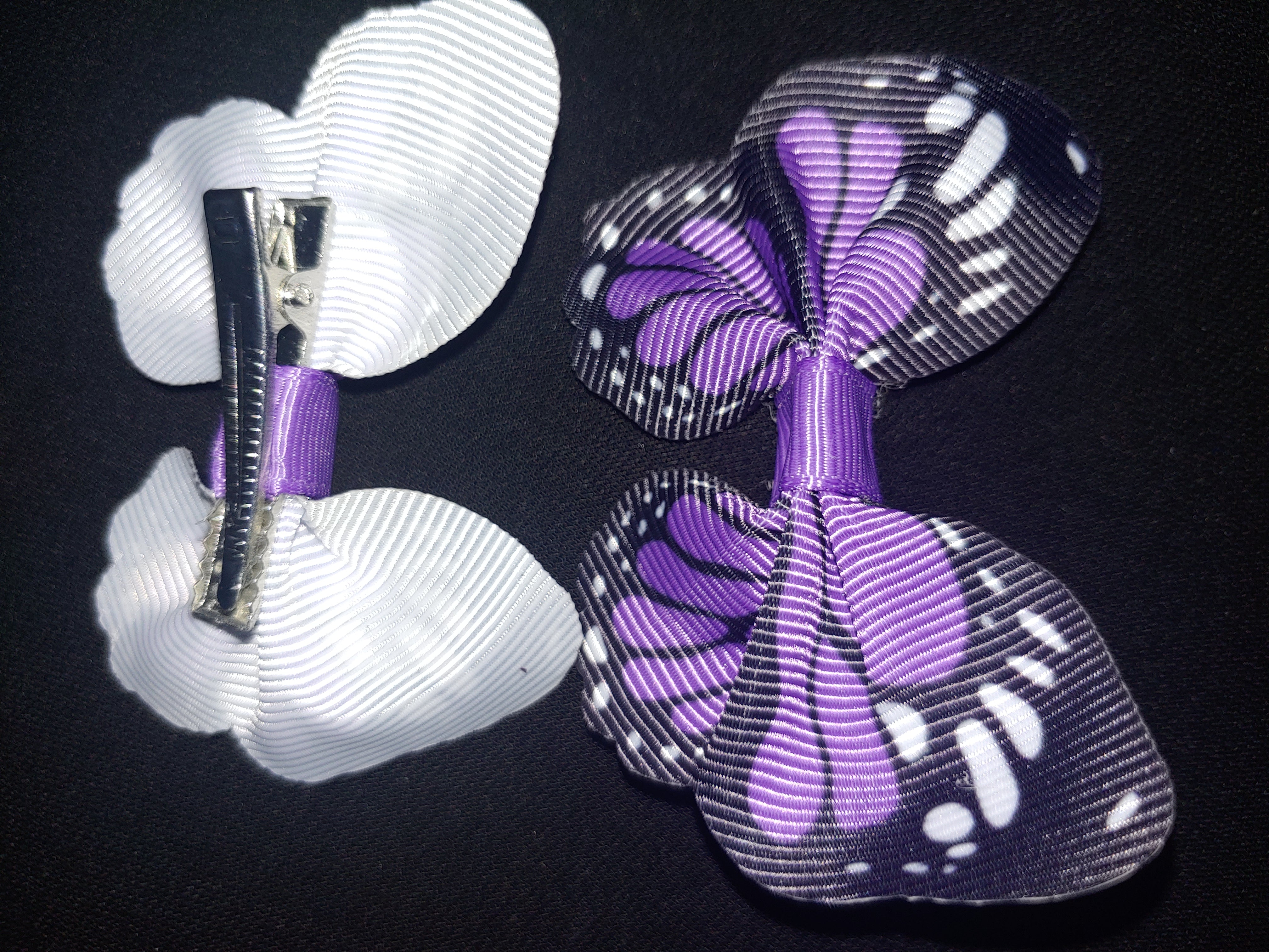 Butterfly Hair Bows Clips