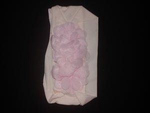 Girls Flower Triple Bow Headband