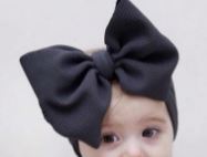 Girls BIG Hair Bow Headband/Headwrap