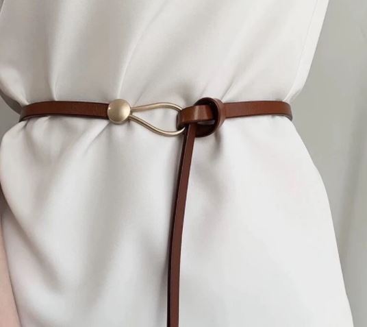 Thin Sleek Stylish Loop Belt