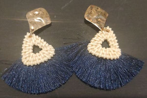 Classy Fan Style Earrings