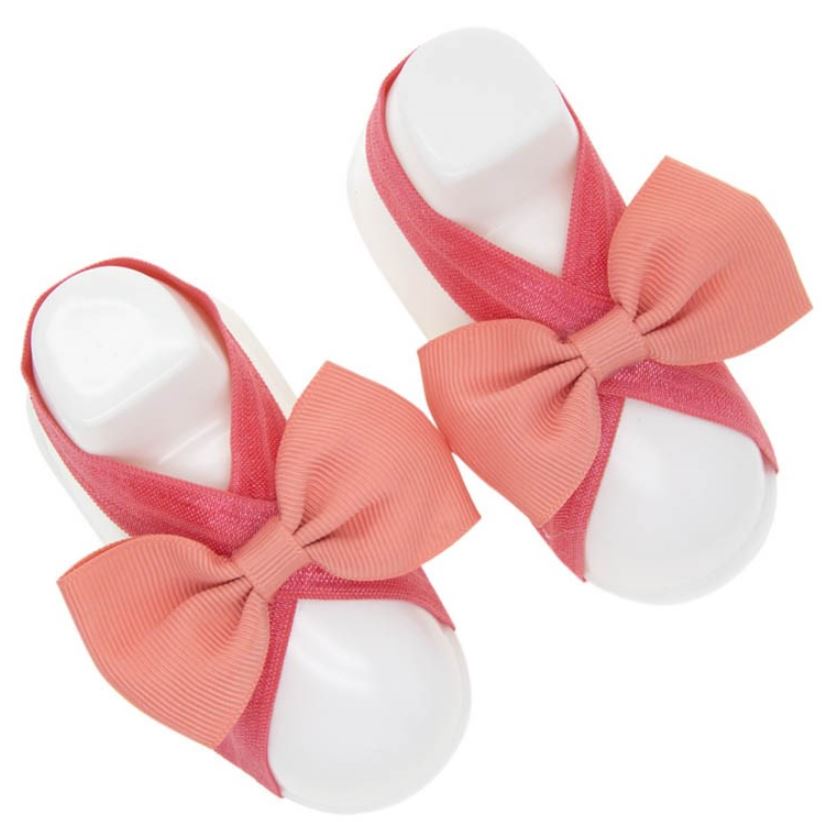 Baby Foot Flower Bows