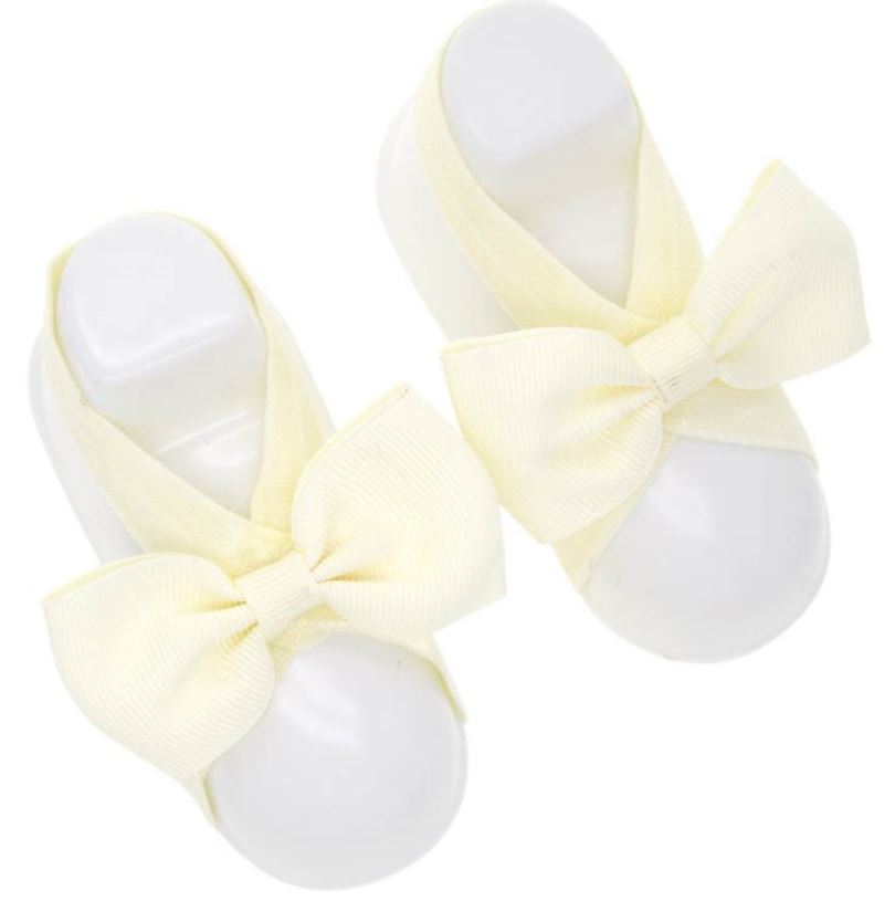 Baby Foot Flower Bows