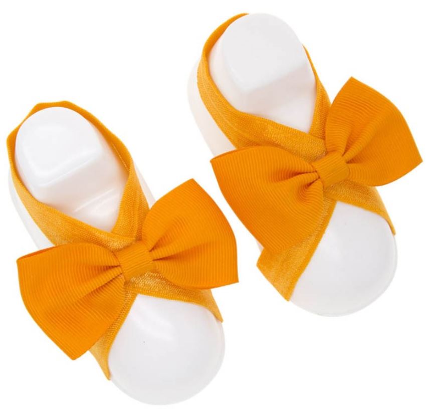 Baby Foot Flower Bows