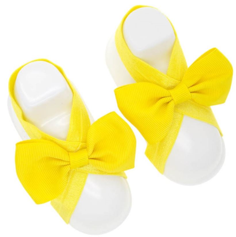 Baby Foot Flower Bows