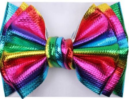 GIRLS JUMBO RAINBOW Headband