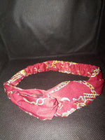 Load image into Gallery viewer, Chain Print Cross Headband
