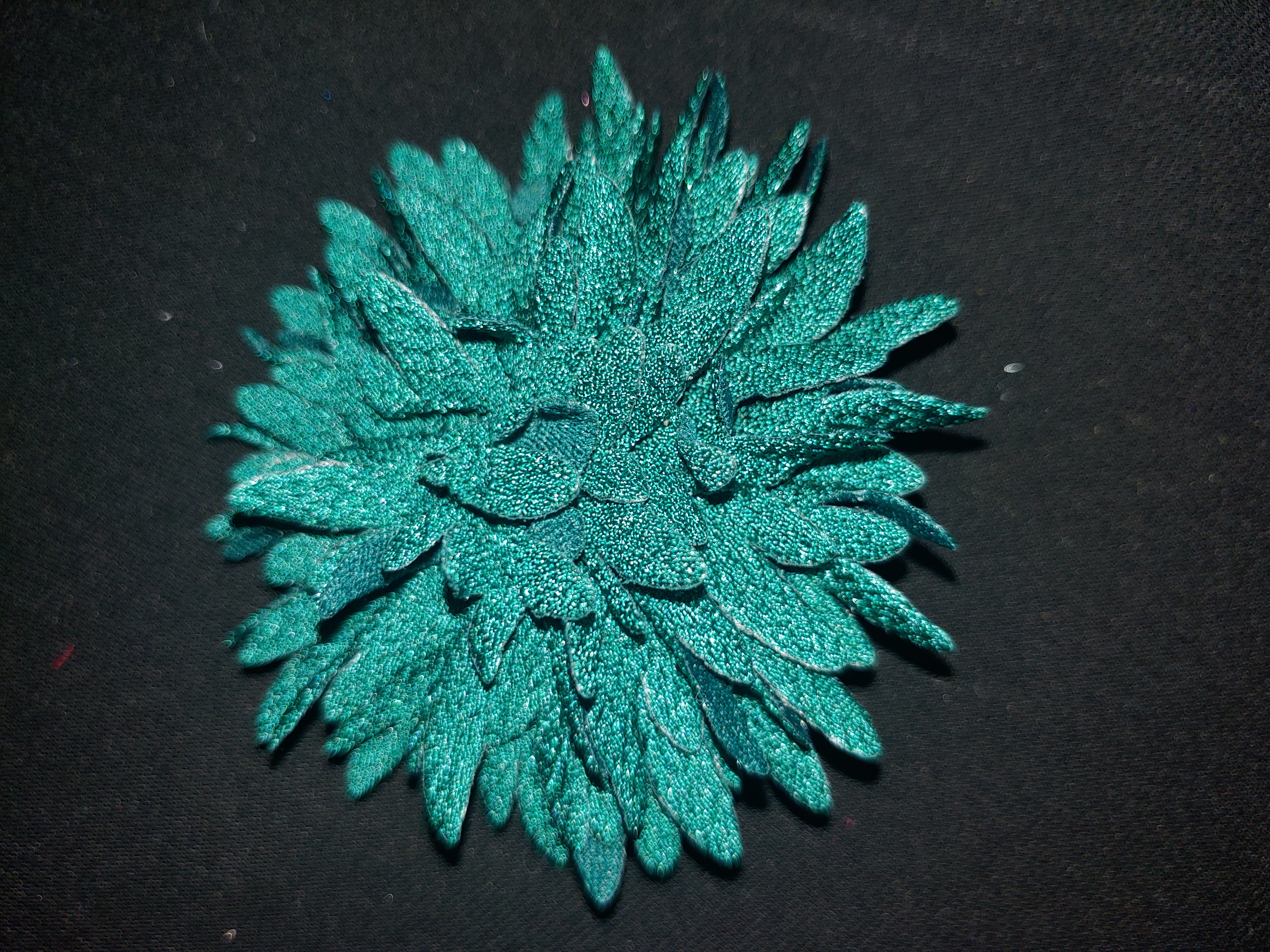 Satin flower Hair Pin/Clip