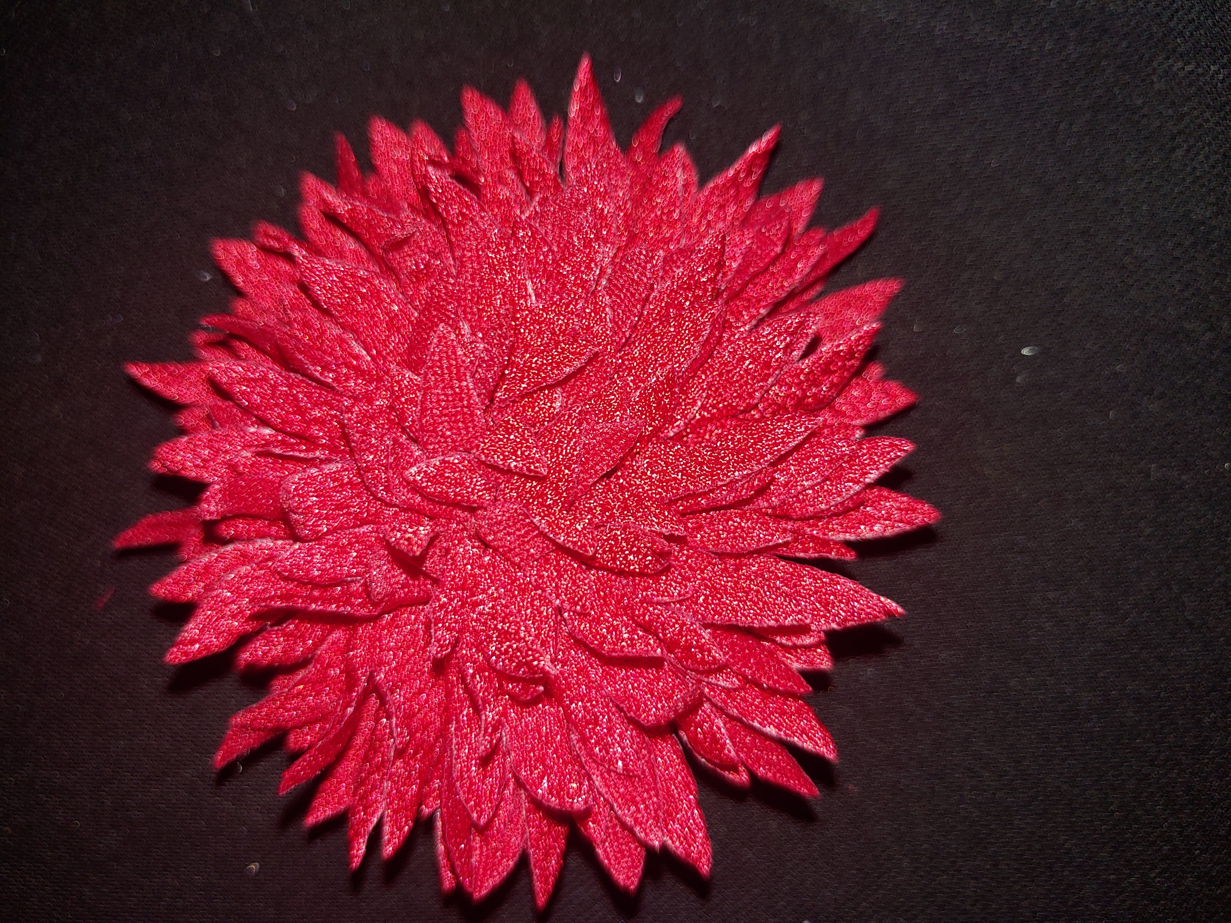 Satin flower Hair Pin/Clip