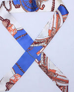 Load image into Gallery viewer, Multi-Purpose Silk Scarf Tie-Unisex
