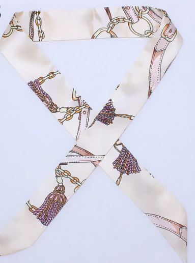 Multi-Purpose Silk Scarf Tie-Unisex