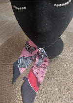 Load image into Gallery viewer, Multi-Purpose Silk Scarf Tie-Unisex
