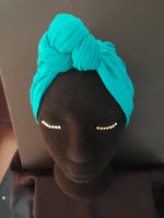 Load image into Gallery viewer, Bohemian Triple Knot Headwrap Turban
