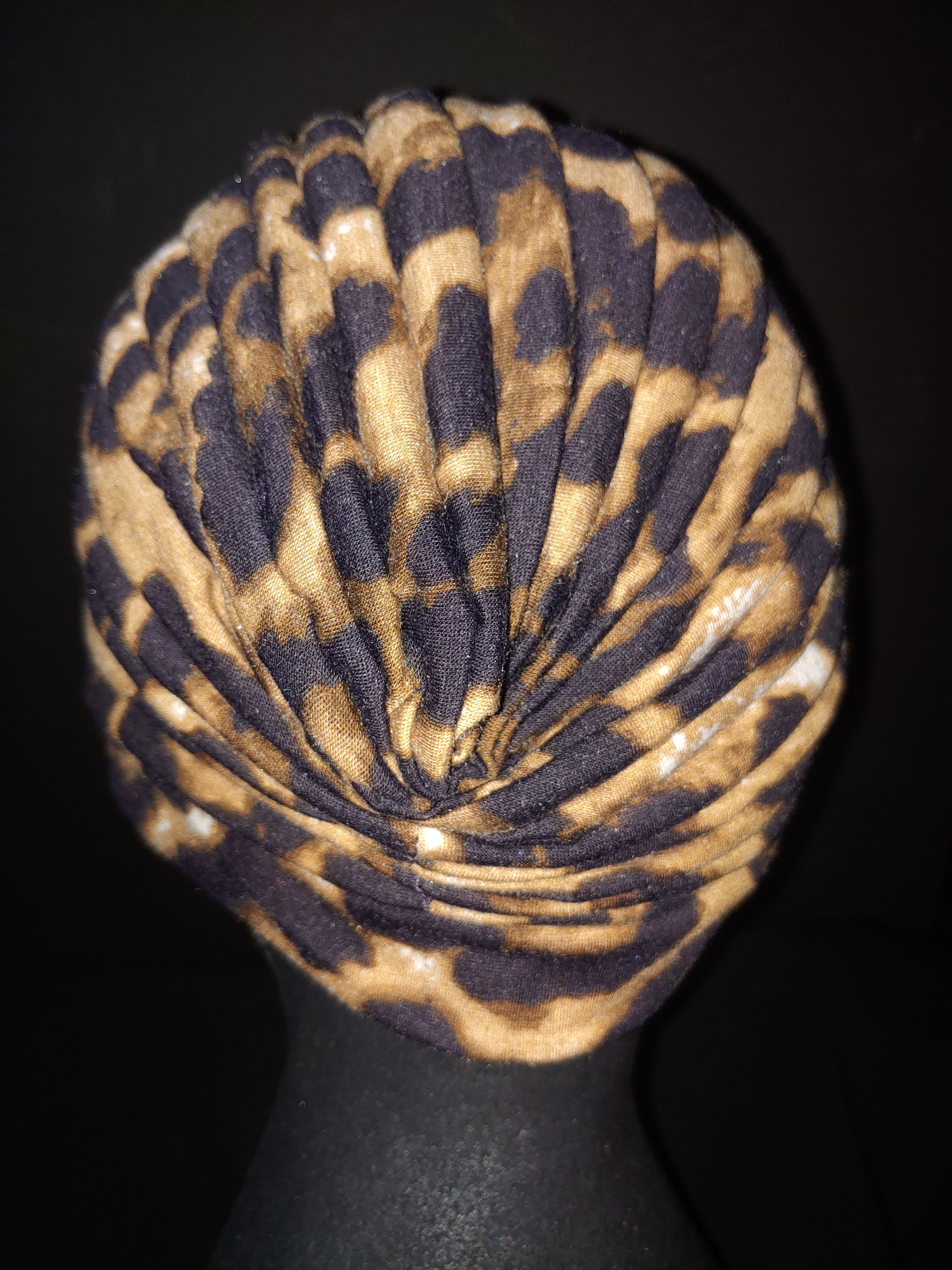 Leopard Turban