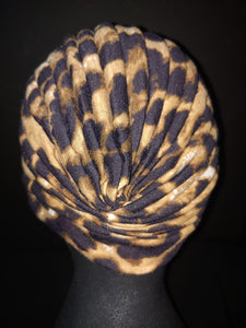 Leopard Turban