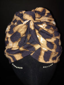 Leopard Turban