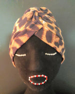 Load image into Gallery viewer, Leopard Turban
